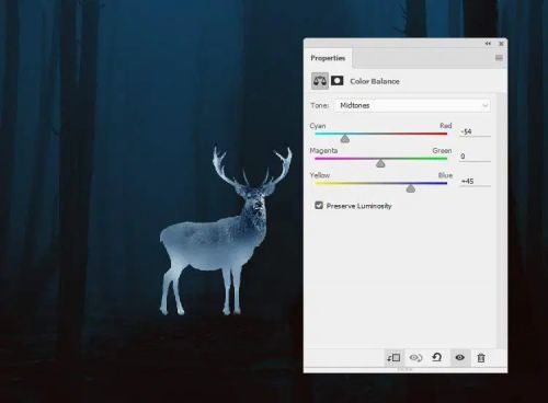 آموزش طراحی گوزن درخشان در فتوشاپ